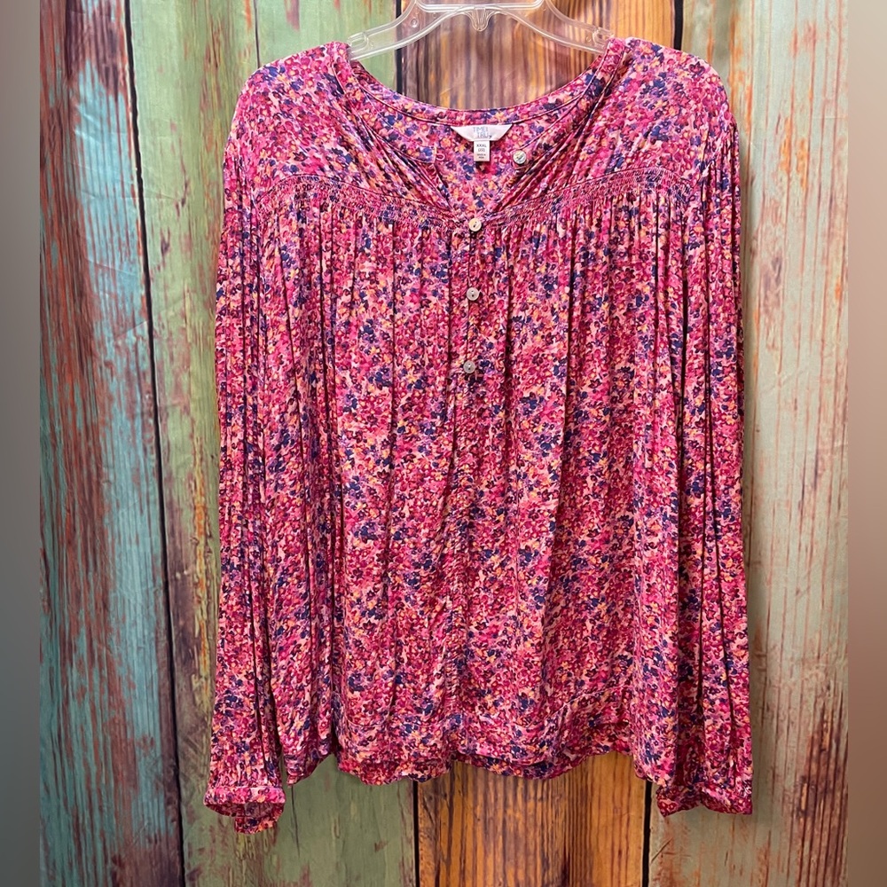 Time and Tru XXXL Peasant Blouse